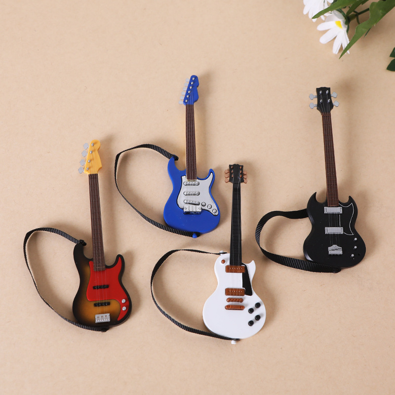 Musical Instrument Photo - 1:12 escala boneca instrumentos musicais boneca