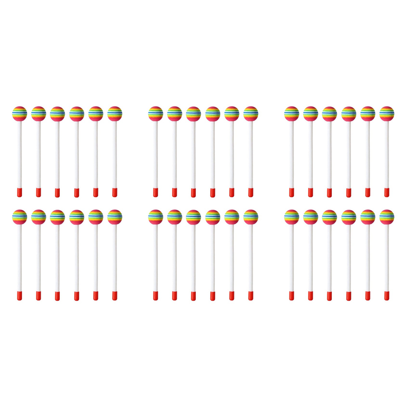 Musical Instrument Mallet - A06F-36 Conjunto de 36 Baquetas de
