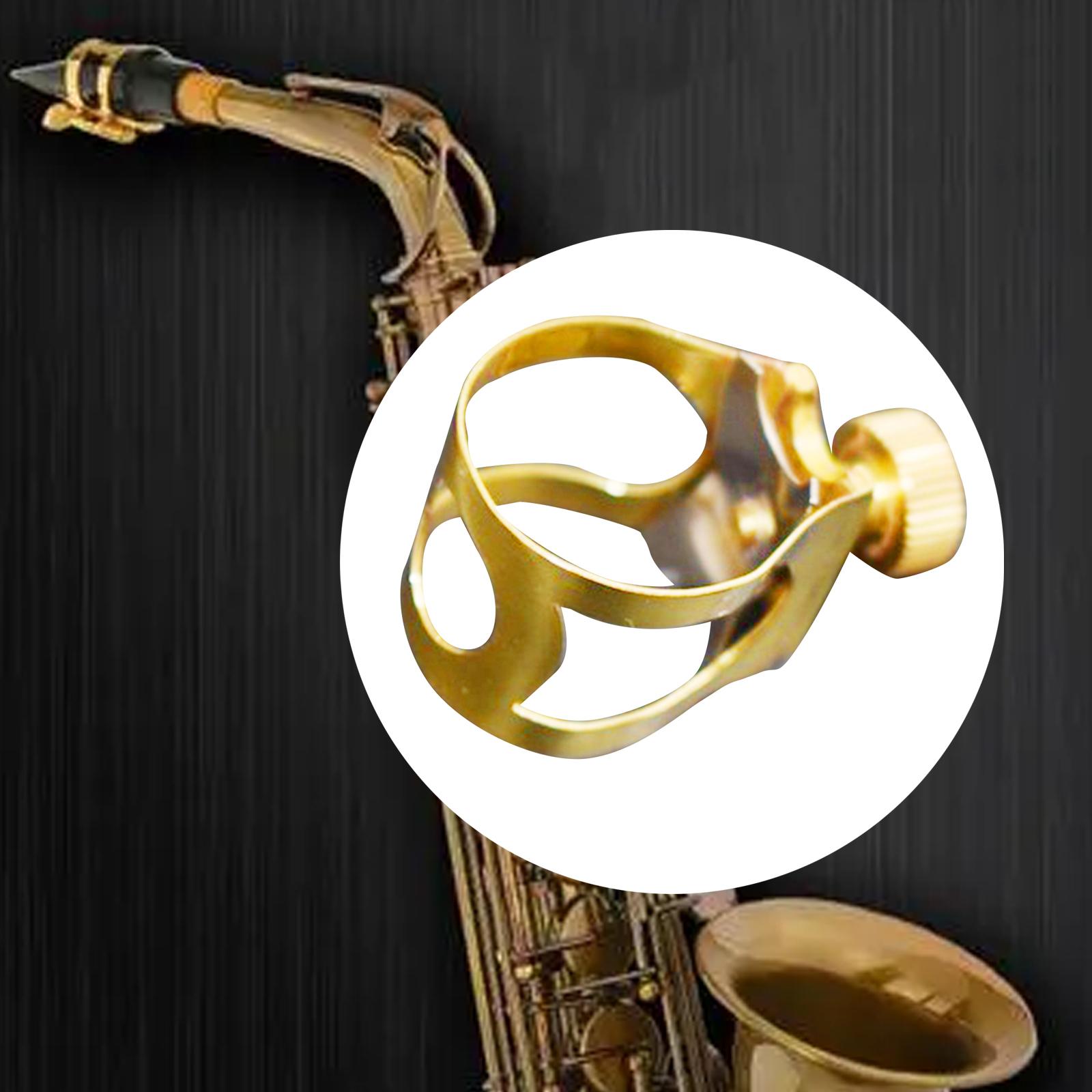 Musical Instrument Lyre - Metal Bocal Clipe Fixador para Saxofone