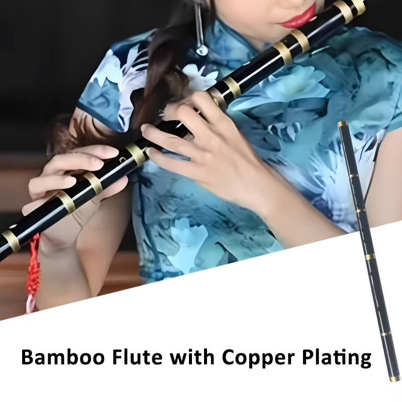Tin Whistle Flute - Flauta de bambu com 6 furos