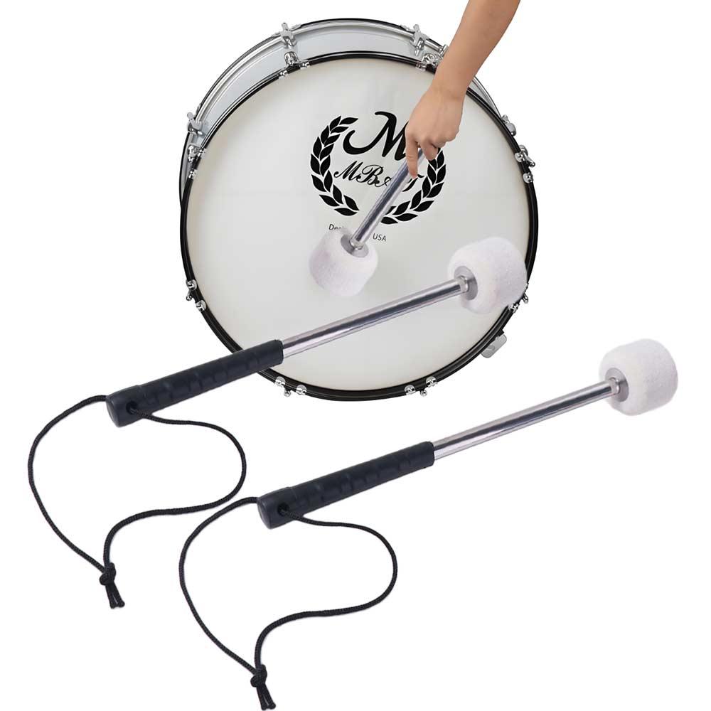 Musical Instrument Mallet - Aço inoxidável baixo tambor malho pendurado