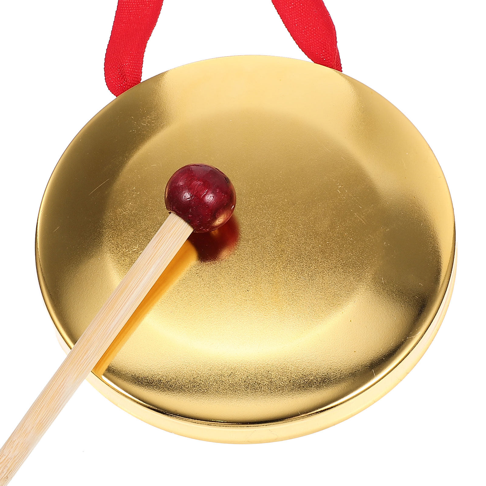 Musical Instrument Mallet - Conjunto de 1 Gong Pequeno Portátil