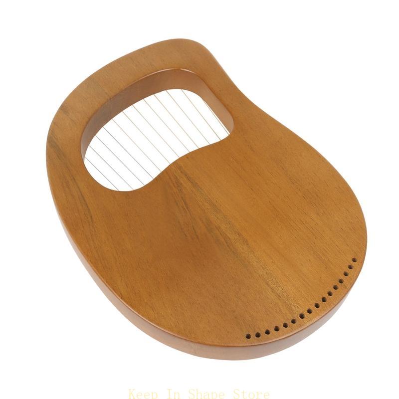 Musical Instrument Lyre - U1jc 16 string mogan lyre harp,