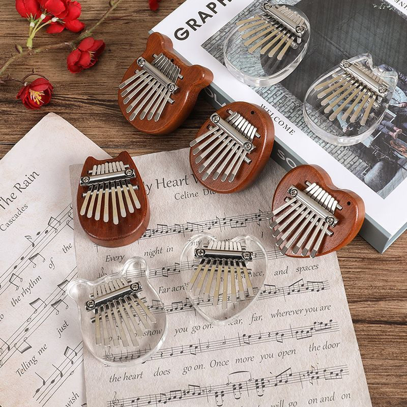 Musical Instrument Kids - 5*7cm 8key kalimba polegar piano presentes