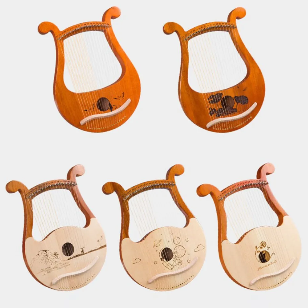 Musical Instrument Lyre - Alta qualidade 19 cordas lira harpa