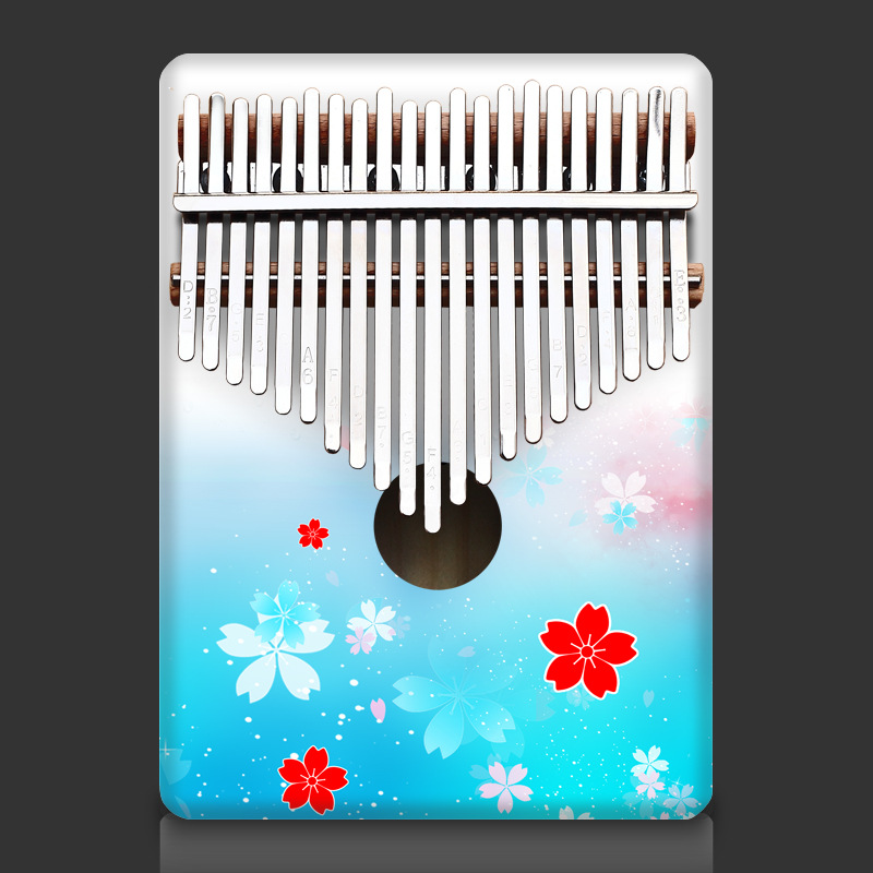 Colorido 21 chave kalimba cria - Musical Instrument Kids avaliação e preço