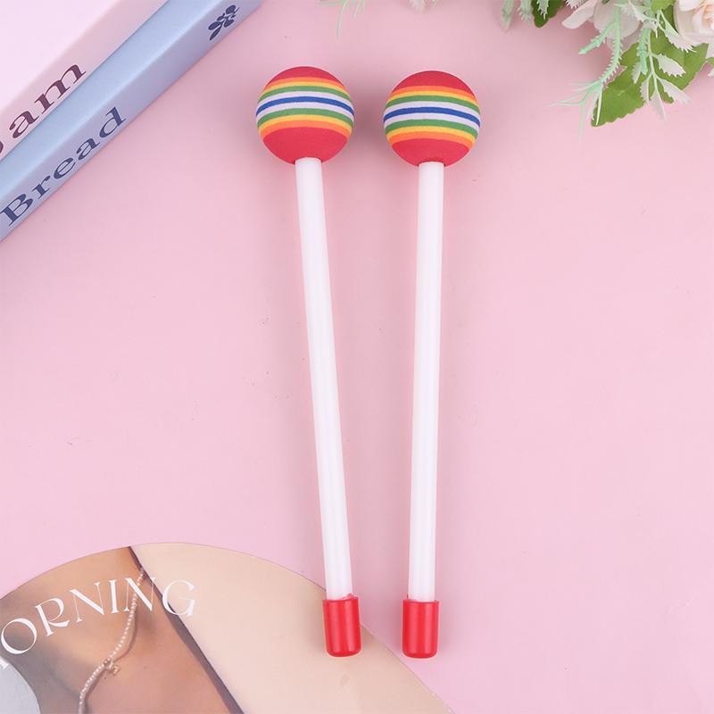 2 Peças de Baquetas de Feltro  - Musical Instrument Mallet avaliação e preço