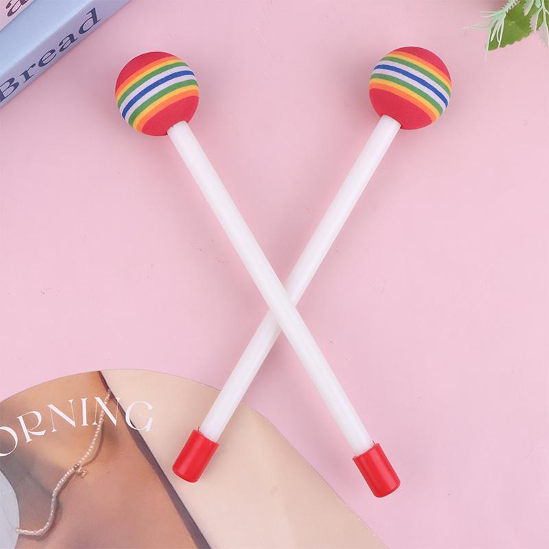 2 Peças de Baquetas de Feltro  - Musical Instrument Mallet avaliação e preço
