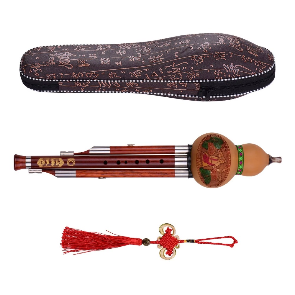 Flauta de Cabaça Hulusi de 3 T - Musical Instrument In Chinese avaliação e preço
