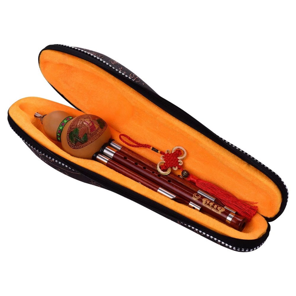 Flauta de Cabaça Hulusi de 3 T - Musical Instrument In Chinese avaliação e preço