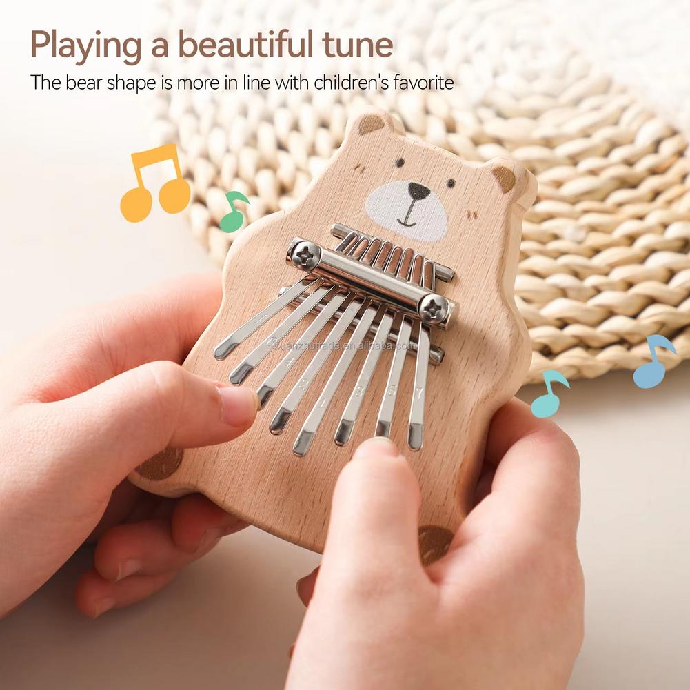 Mini Kalimba de 8 Teclas, Pian - Musical Instrument Kids avaliação e preço