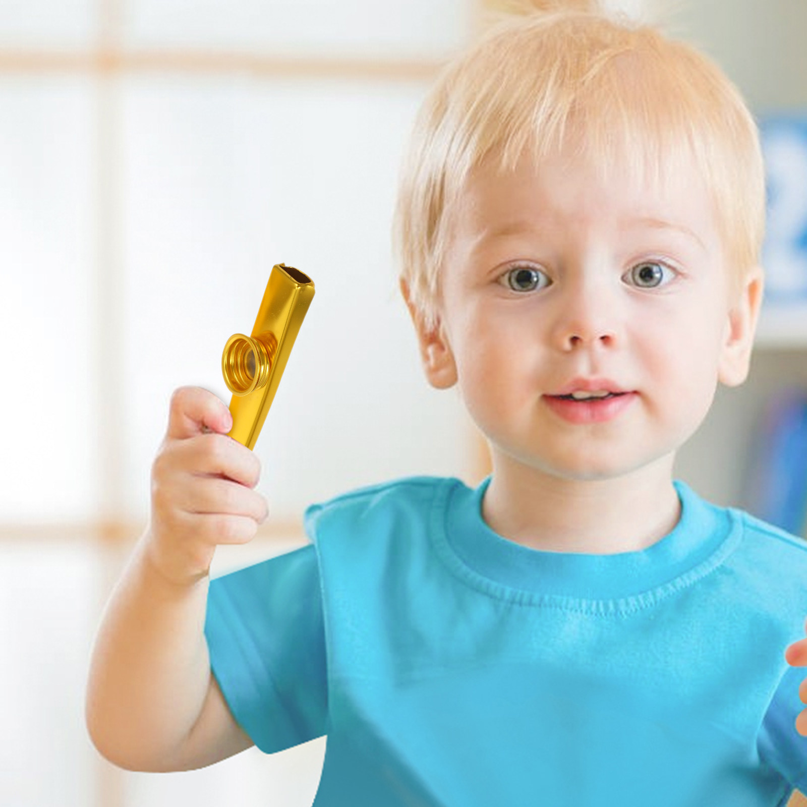 1 Conjunto de Kazoo de Metal C - Musical Instrument Kids avaliação e preço