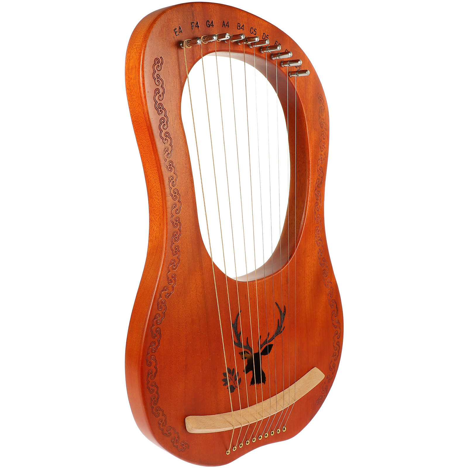 1 Conjunto de Harpa Lira de 10 - Musical Instrument Lyre avaliação e preço