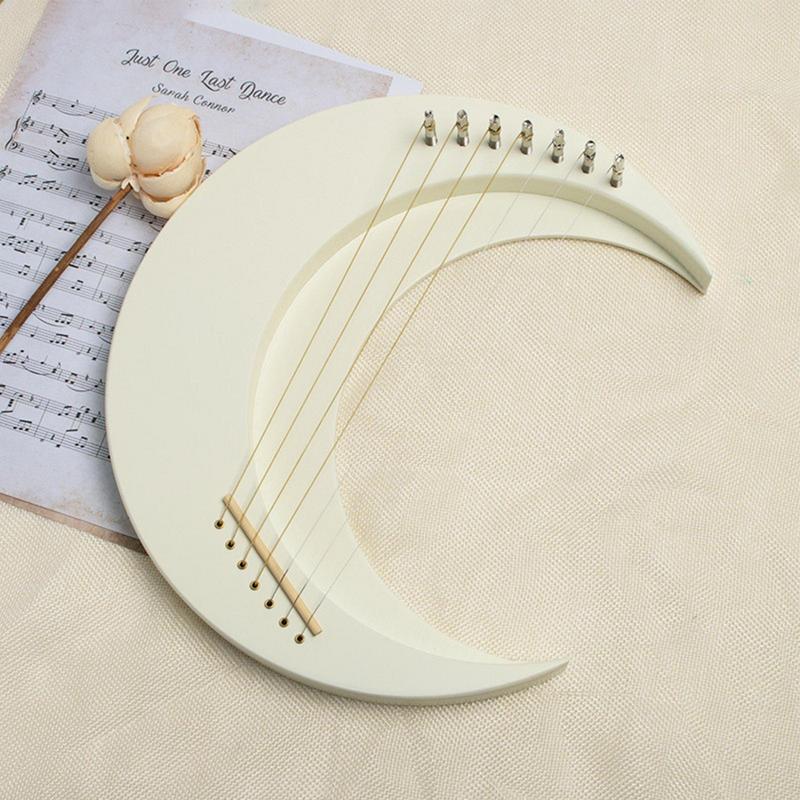 Lira harpa instrumento musical - Musical Instrument Lyre avaliação e preço