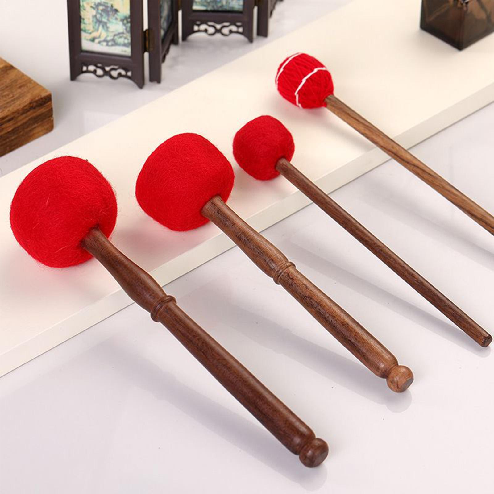 Tigela de som malho de madeira - Musical Instrument Mallet avaliação e preço