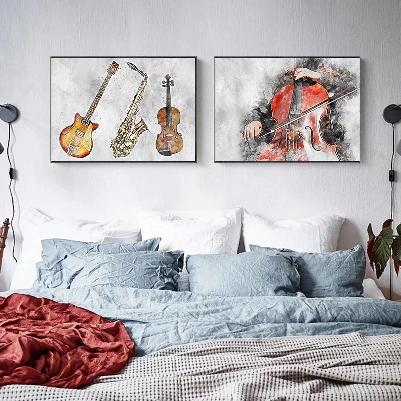 Pôster Artístico em Tela sem M - Picture Of Musical Instrument avaliação e preço