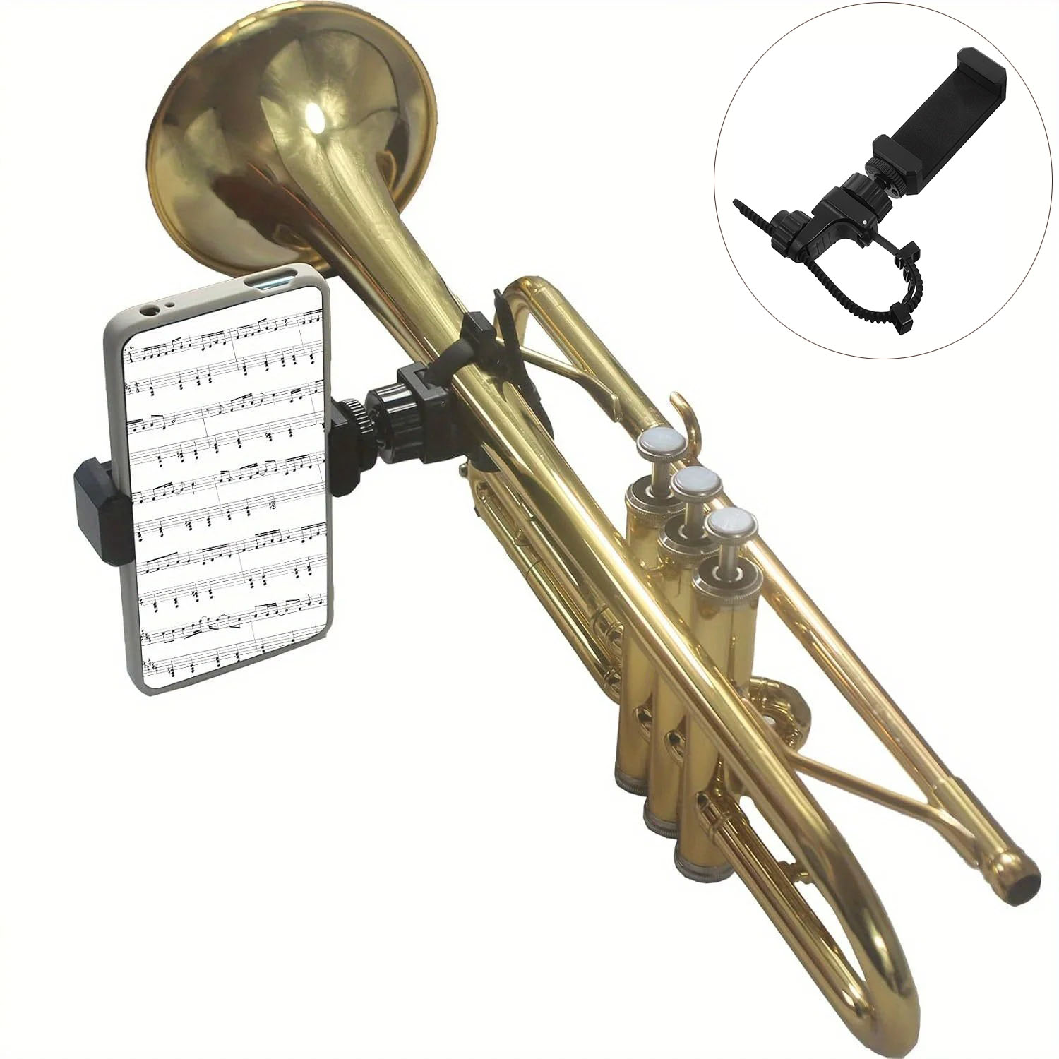 Suporte de Telefone com Clipe  - Musical Instrument Lyre avaliação e preço