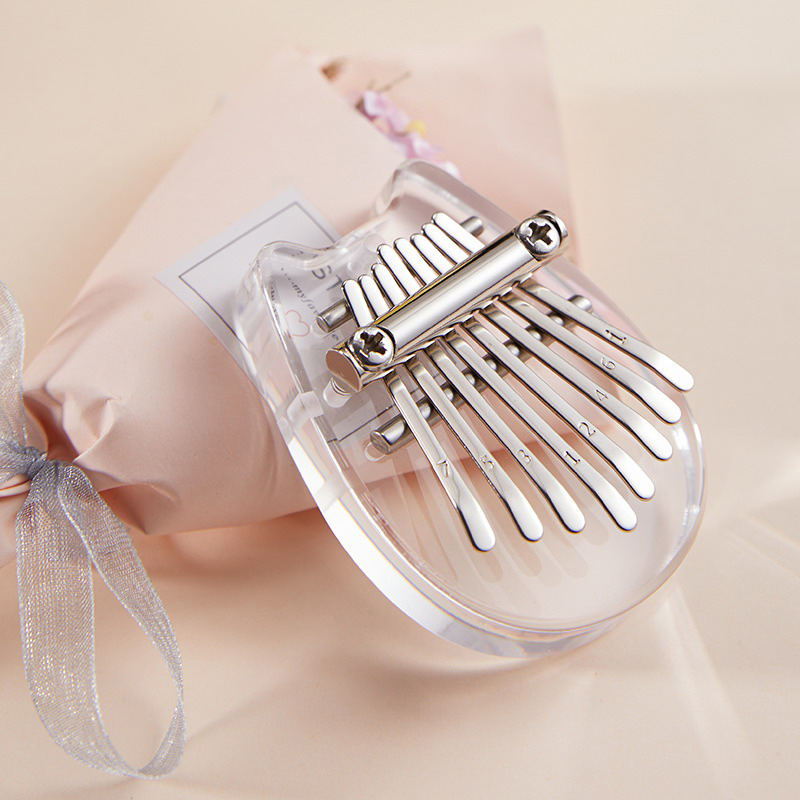 5*7cm 8key kalimba polegar pia - Musical Instrument Kids avaliação e preço