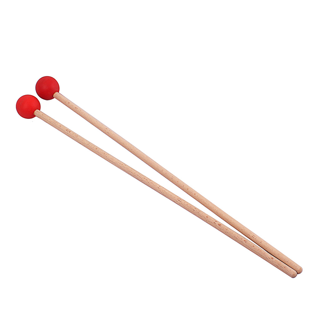 1 Par de Baquetas Grandes para - Musical Instrument Mallet avaliação e preço