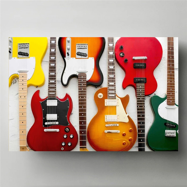 Vintage rock música guitarra q - Picture Of Musical Instrument avaliação e preço