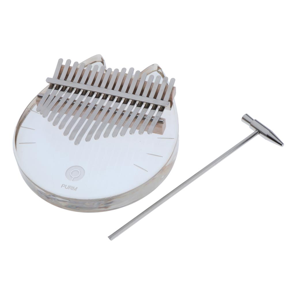 Kalimba de 17 Teclas em Acríli - Musical Instrument Kids avaliação e preço