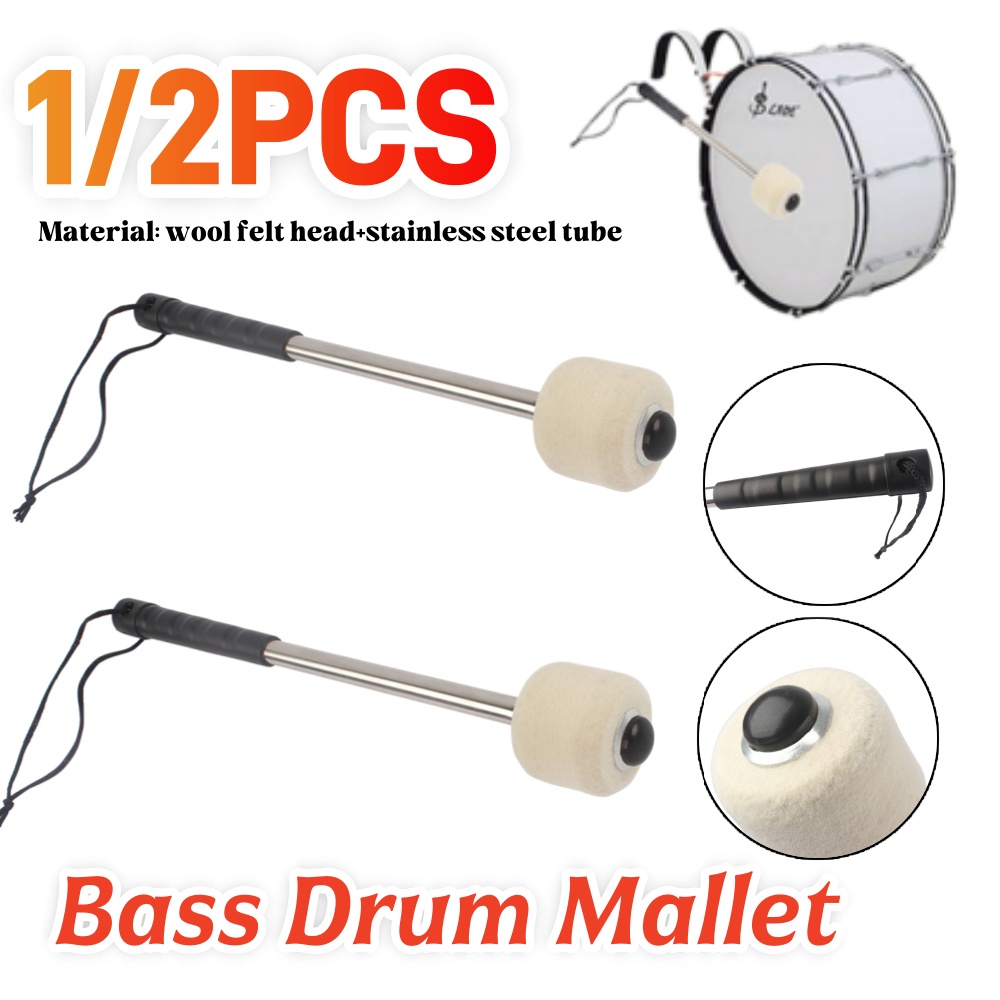 Baquetas Profissionais de Felt - Musical Instrument Mallet avaliação e preço