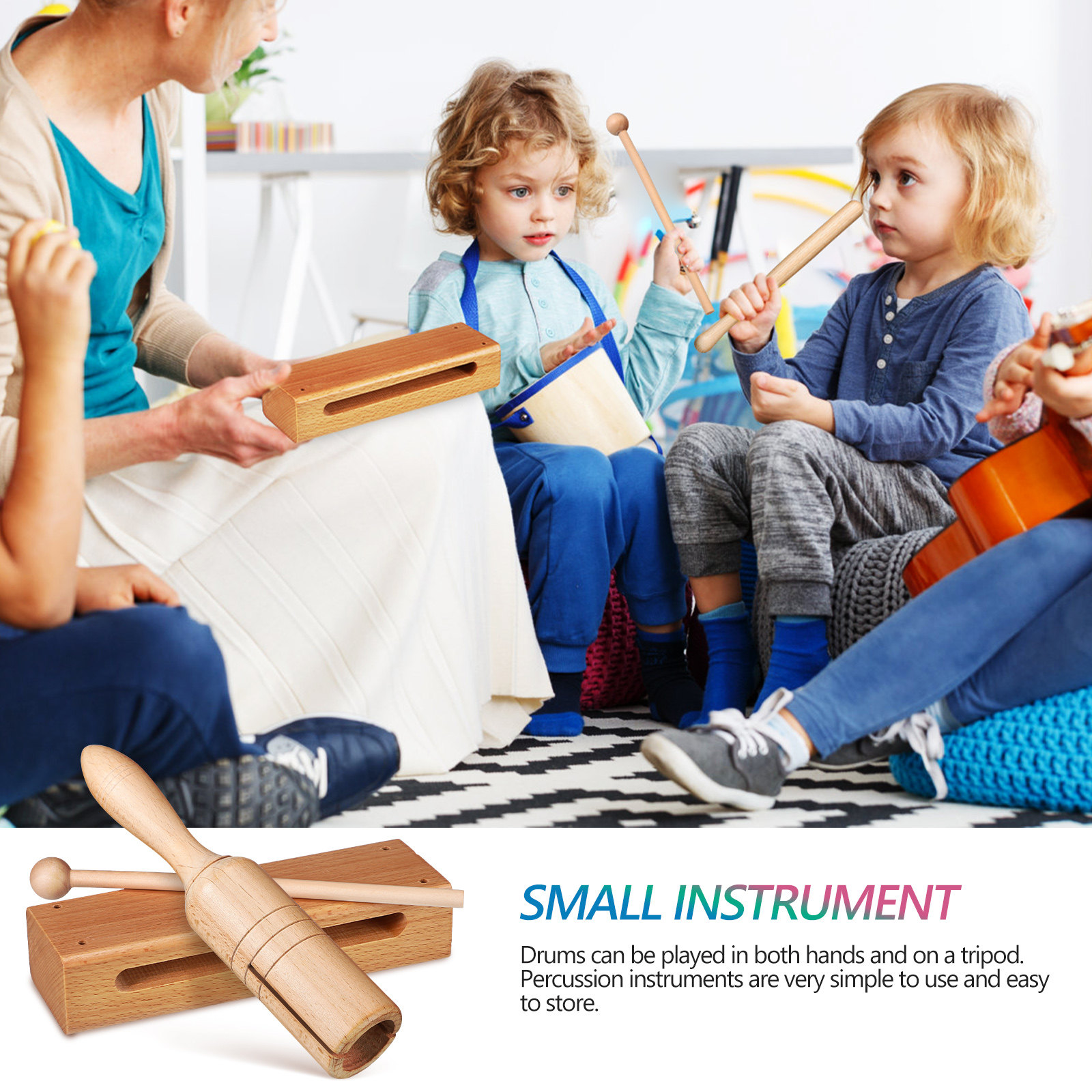 Conjunto de 2 Instrumentos de  - Musical Instrument Mallet avaliação e preço