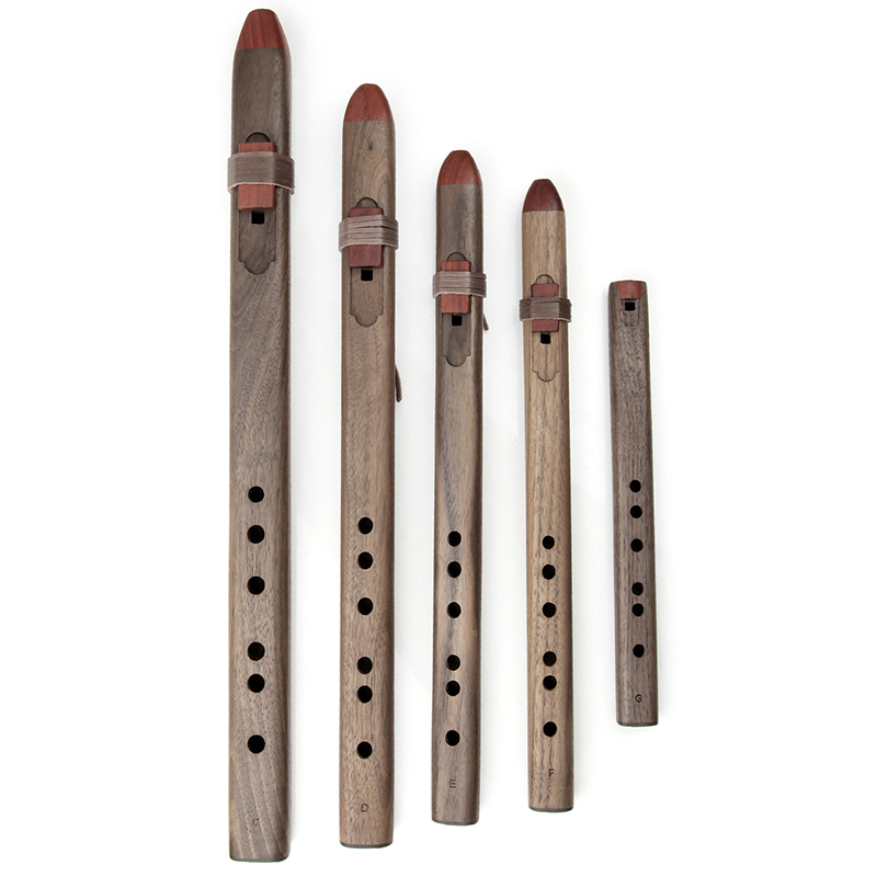 Flauta de Madeira com 6 Furos, - Wooden Flute Native avaliação e preço