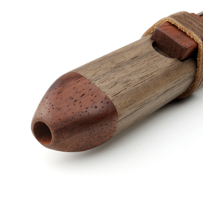 Flauta de Madeira com 6 Furos, - Wooden Flute Native avaliação e preço