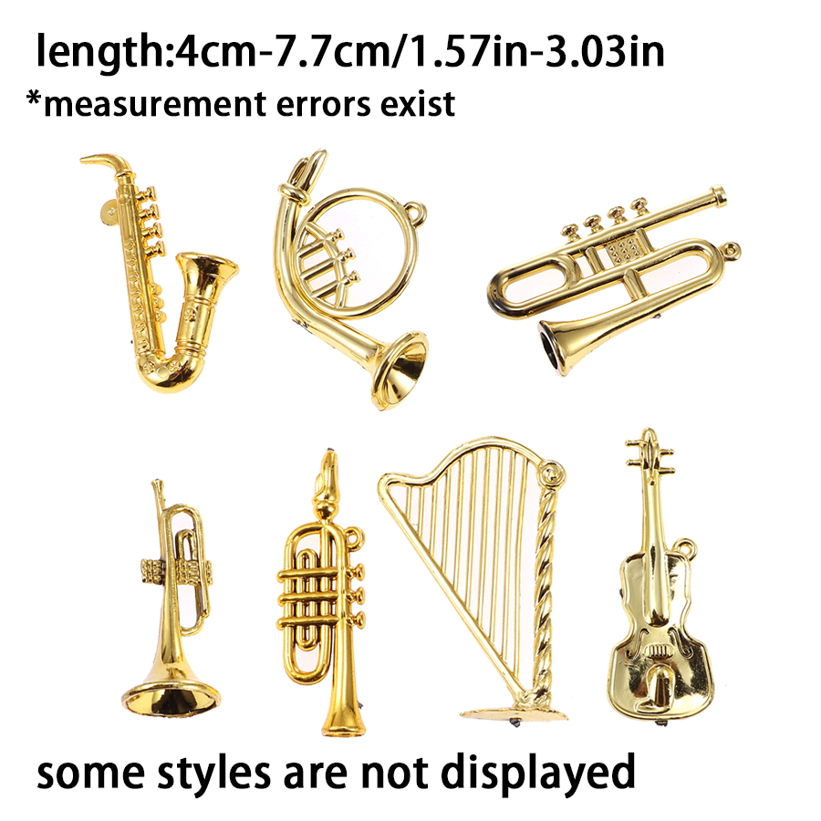 12 Peças de Ornamentos de Inst - Musical Instrument Photo avaliação e preço