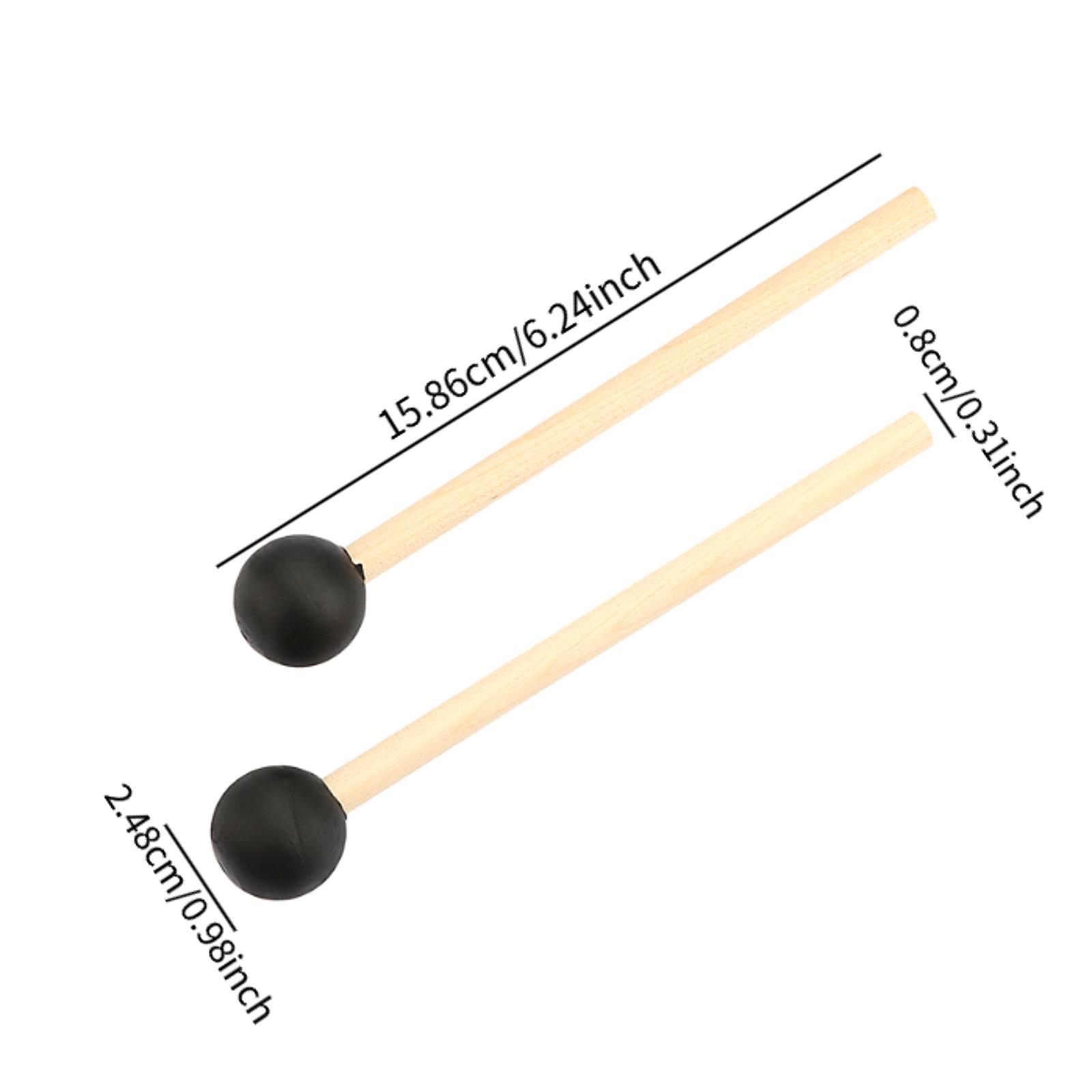 2 Peças de Baquetas de Percuss - Musical Instrument Mallet avaliação e preço