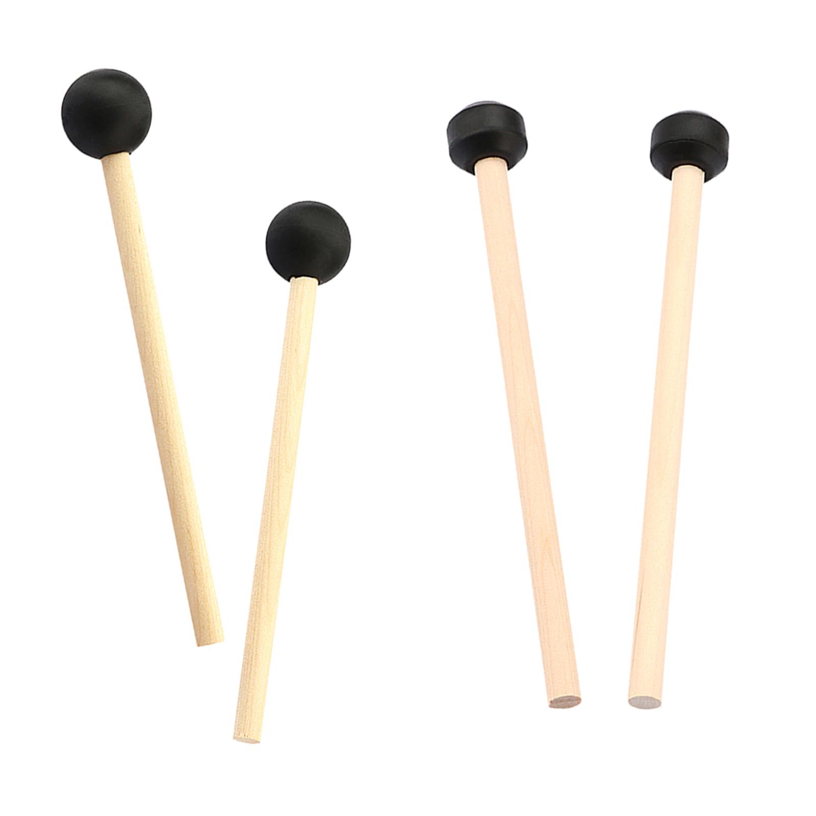 2 Peças de Baquetas de Percuss - Musical Instrument Mallet avaliação e preço